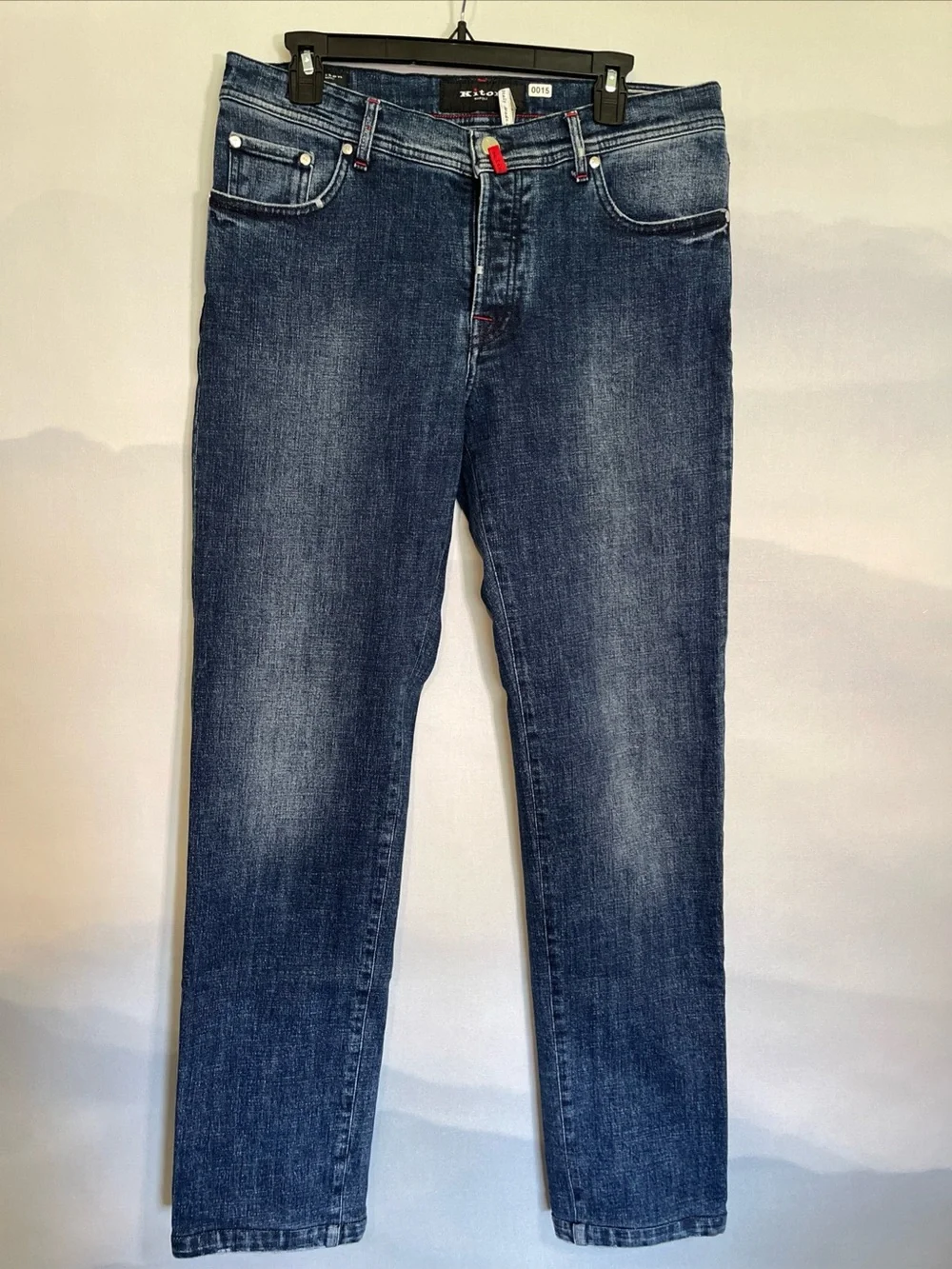 Kiton Napoli Limited Edition Mens jeans 36 Slim inseam 32. Made in Italy
